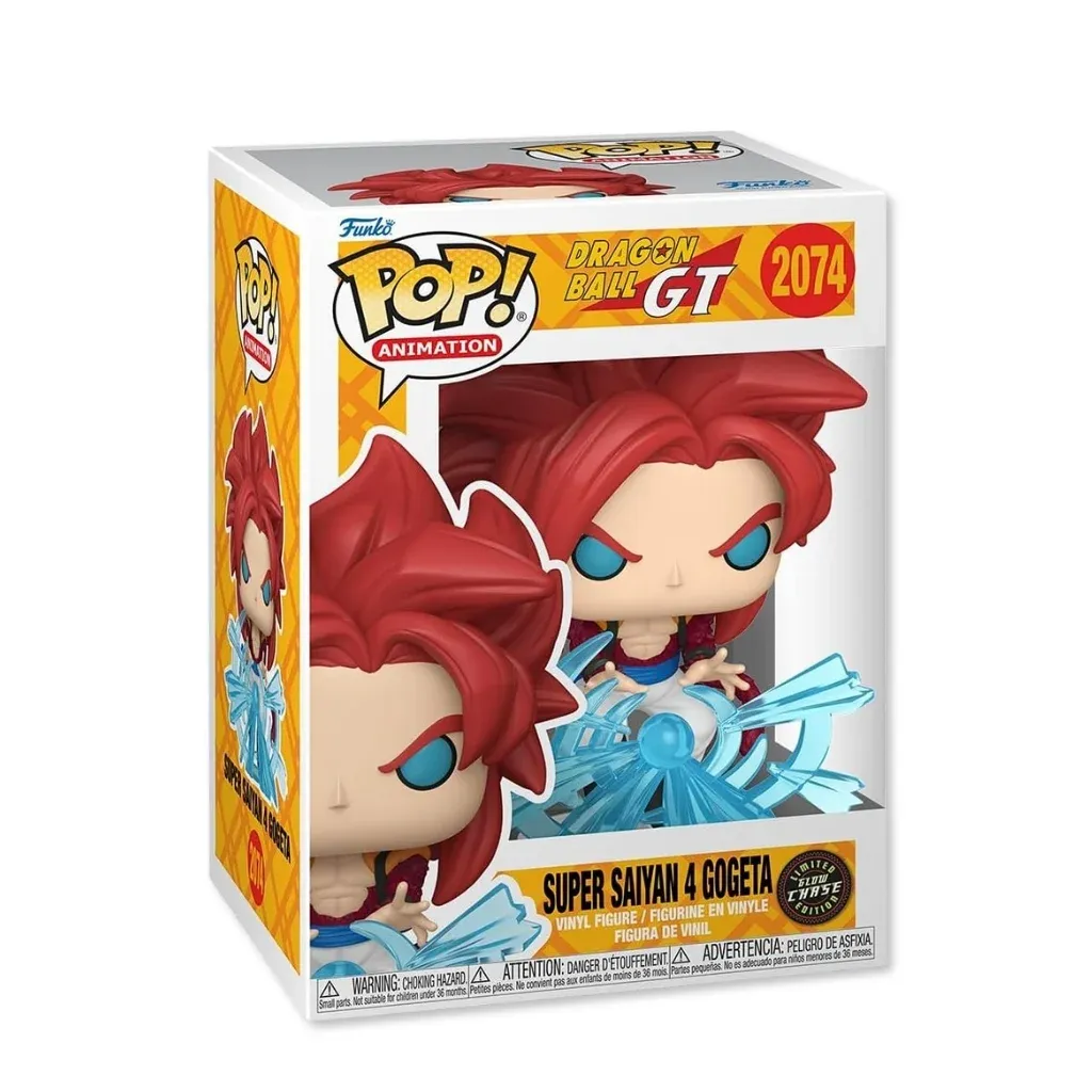 Funko Pop! Animation Dragon Ball GT – Super Saiyan 4 Gogeta 2074 CHASE - Zagreb