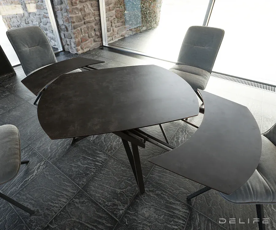 produljivi stol carlow 130/200x90cm, materijal: keramika - slika 4