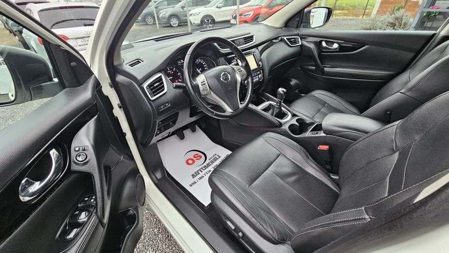 nissan qashqai1,6 dci,klima,panorama,navigacija,koža,kamera 360,alu 18 - slika 13