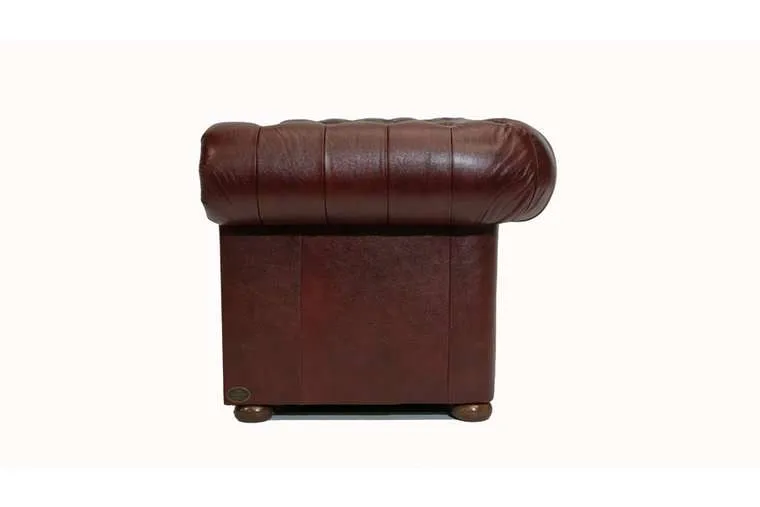 chesterfield dvosjed first class leather | 2-sjedišta | cloudy red - slika 2