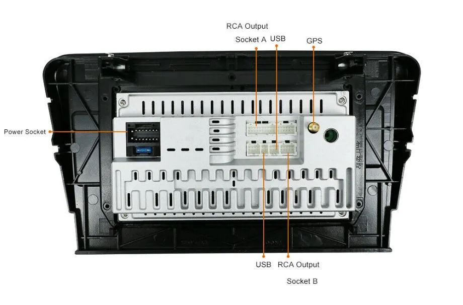 2din radio original škoda rapid android - slika 5