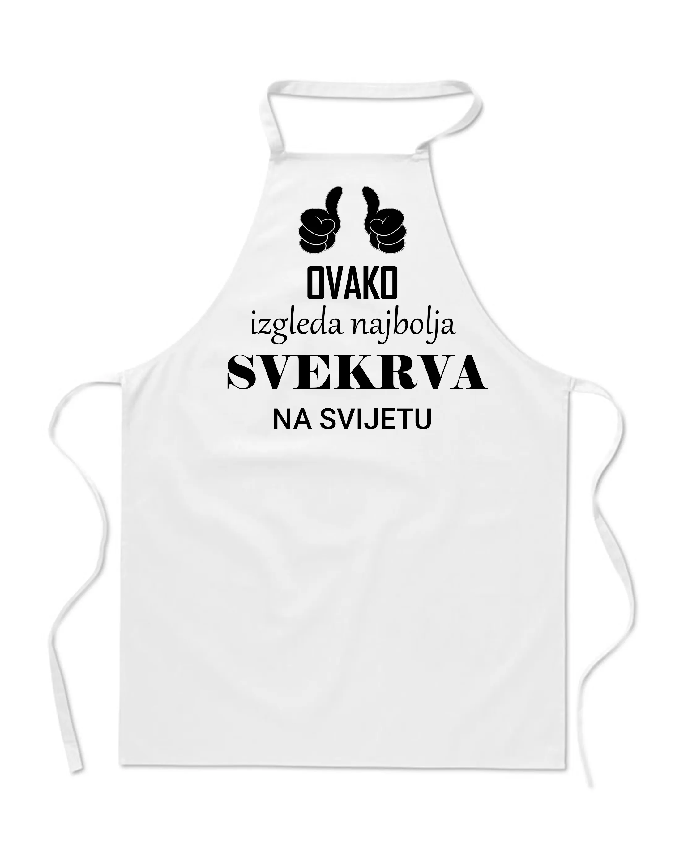 Pregača za najbolju svekrvu - Otočac