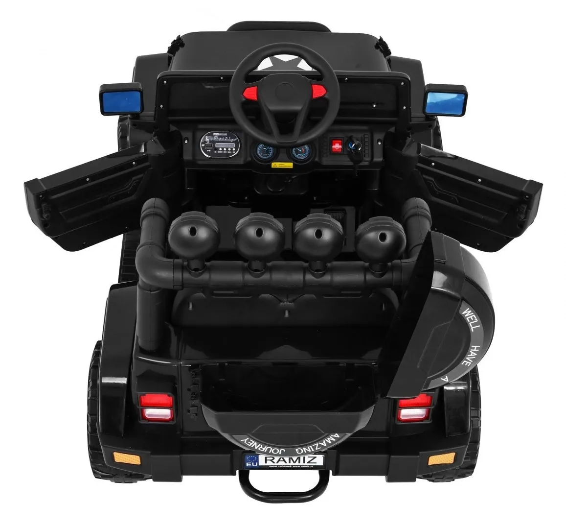auto na akumulator full time 4wd 4x4 - crni - slika 5