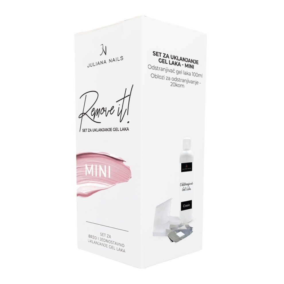 set za uklanjanje gel laka (trajnog laka) – mini - slika 2