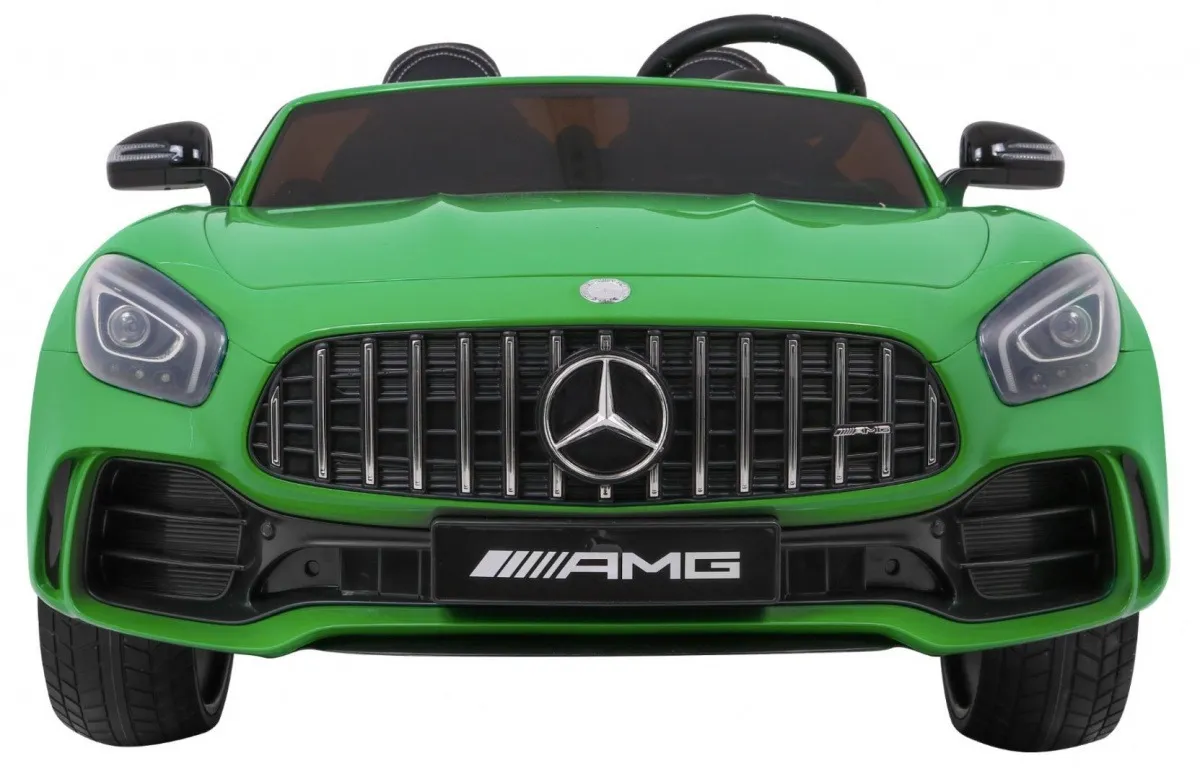 licencirani auto na akumultor mercedes benz gt r 4 x 4 - zeleni - slika 3