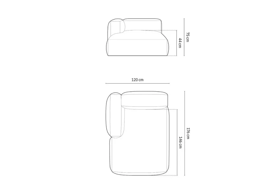 modul martina, 120x176cm, materijal: rebrasta tkanina - slika 6
