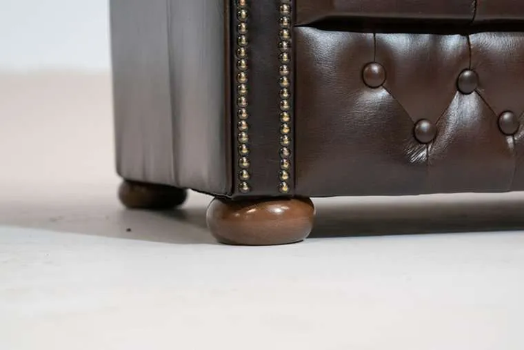 chesterfield dvosjed first class leather | 2-sjedišta - slika 2