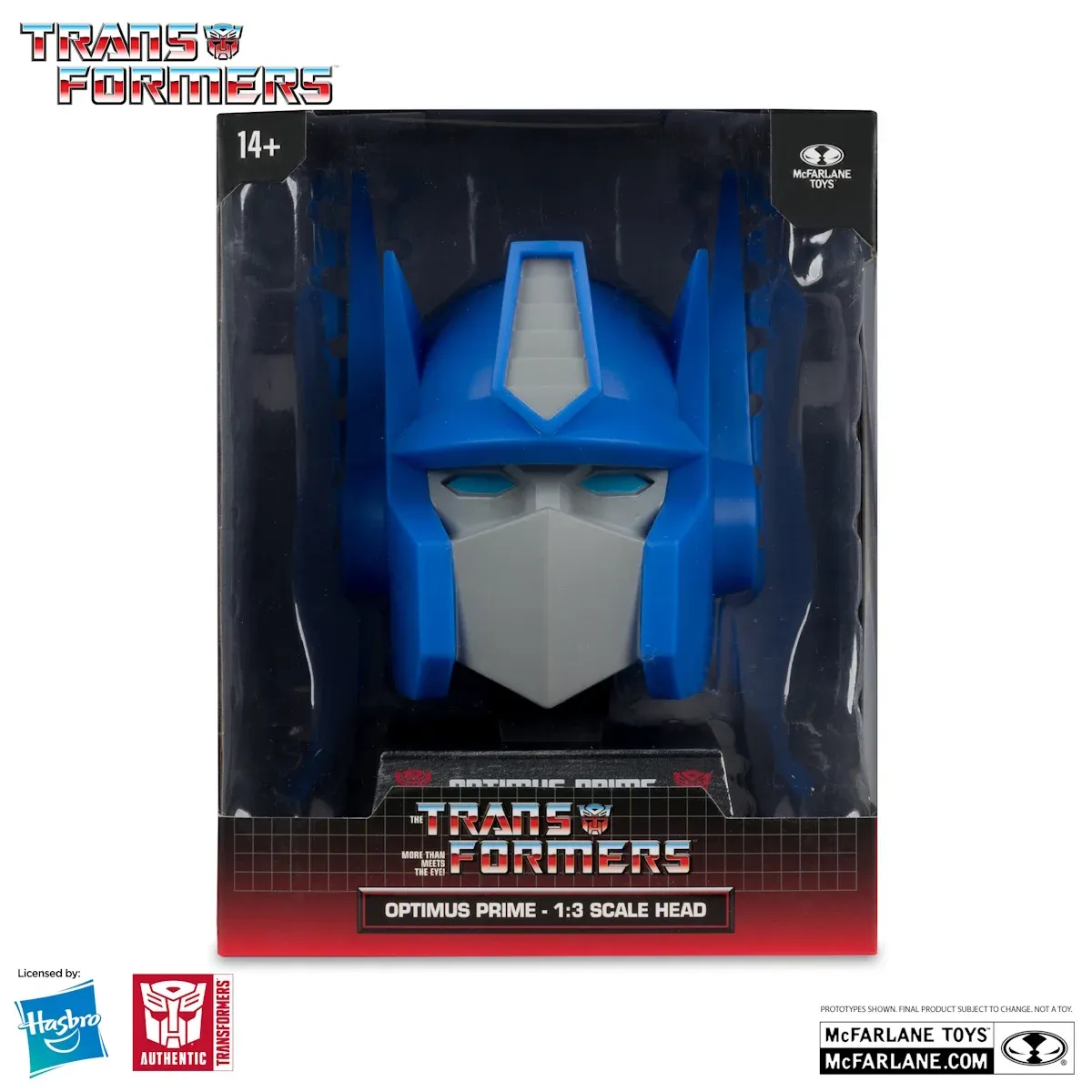 mcfarlane transformers – optimus prime 1:3 scale head - slika 5