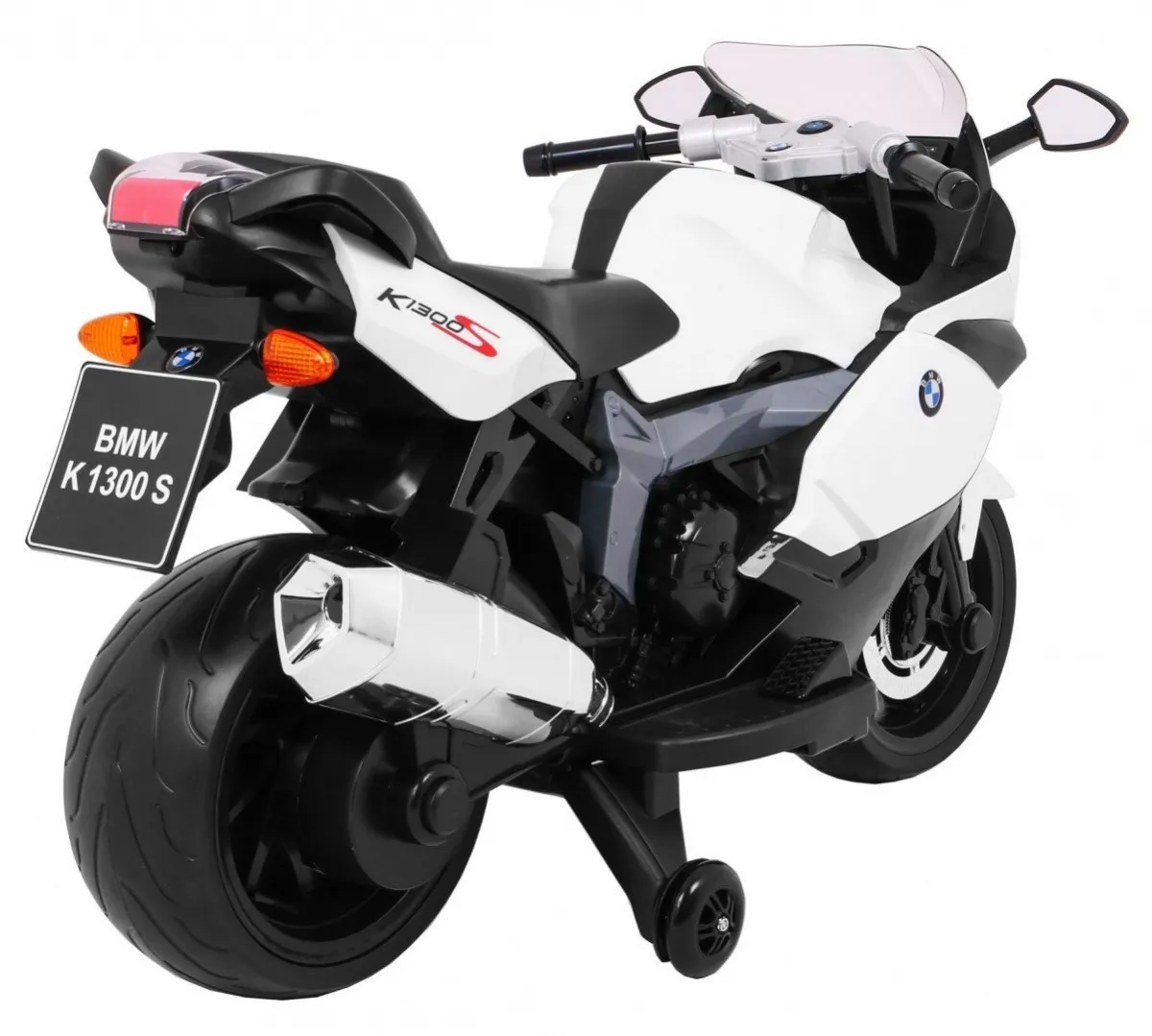 licencirani motor na akumulator bmw k1300s - bijeli - slika 5