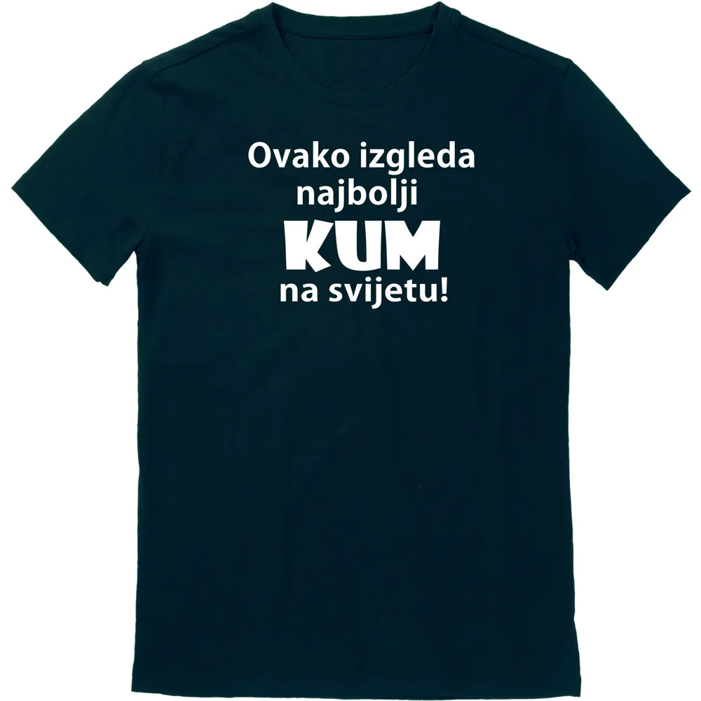 majice s natpisom – muške - slika 20