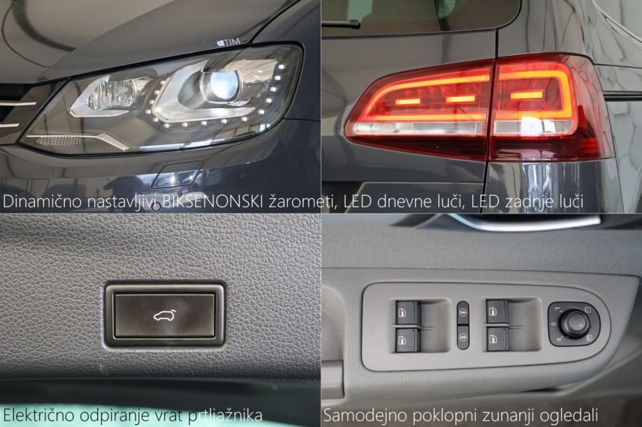 vw sharan 2.0 tdi dsg life 150km adapt.biksenon webasto navi - slika 16