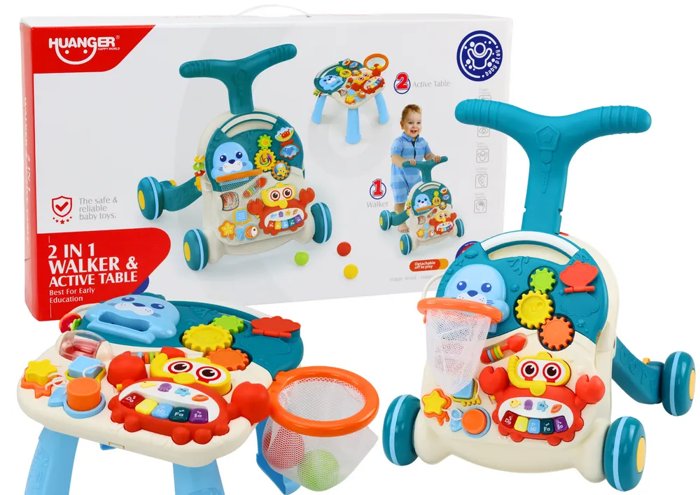 Hodalica Educational Table 2in1 -plava - Mursko Središće