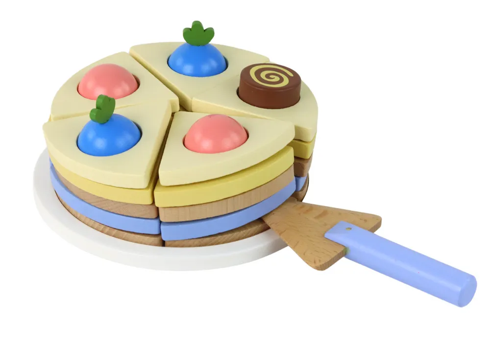 drveni kolač komadi torte - 8 komada. - slika 5