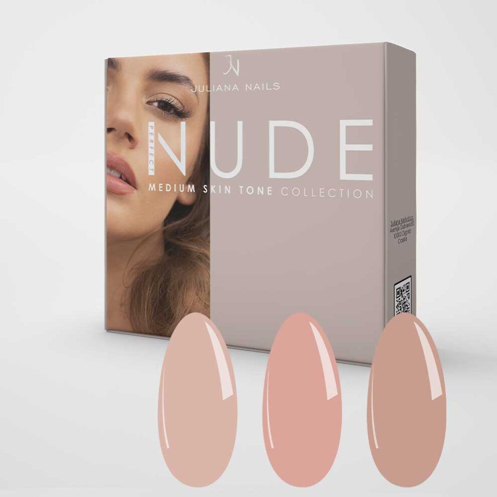 Gel lak Collection – Perfect Nude – Medium Skin Tone - Zagreb