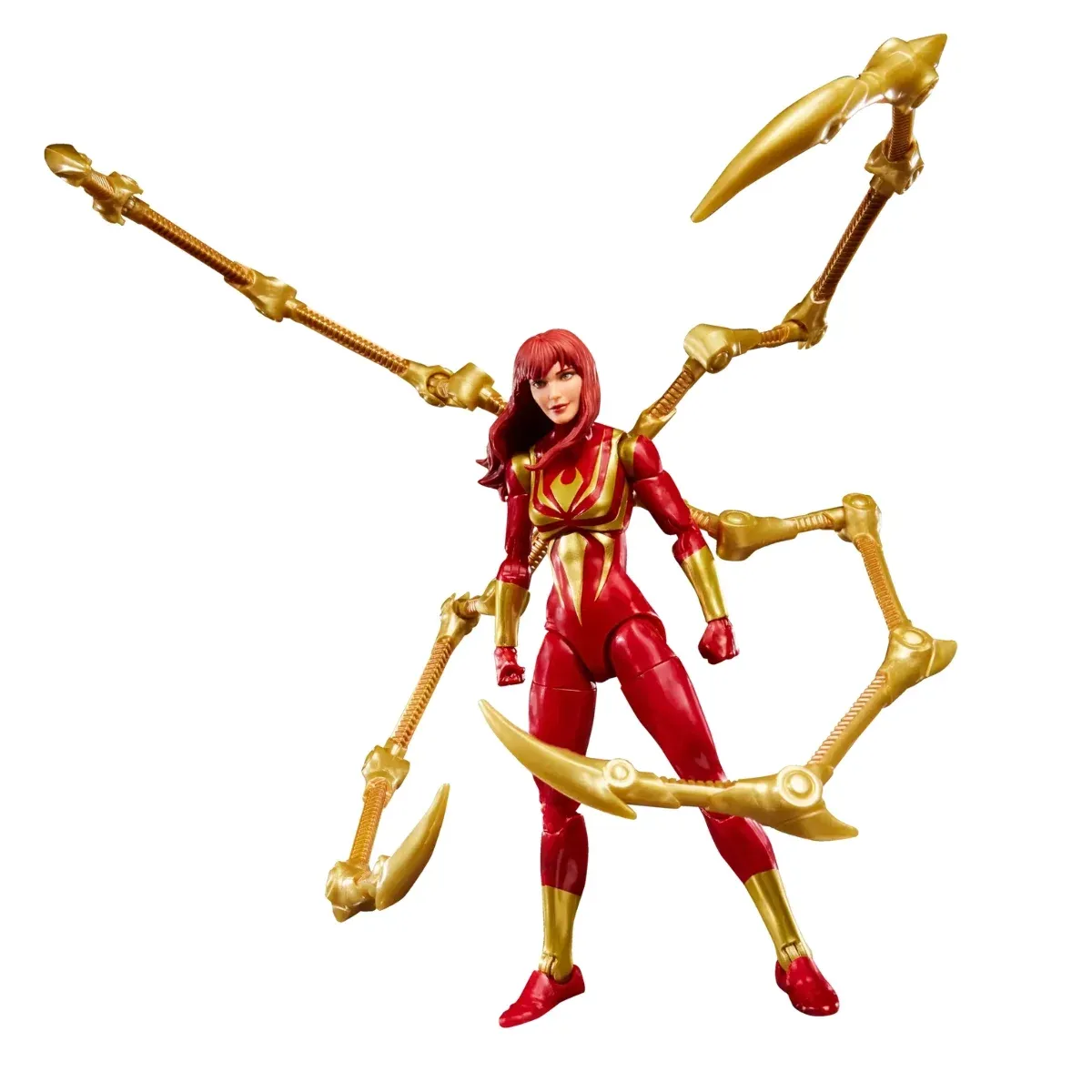 marvel legends series mtg – mary jane watson (iron spider) figura 15cm - slika 6