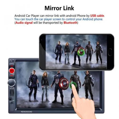 2din gps navigacija auto radio bluetooth usb mp3 mp4 sd kartica - slika 2