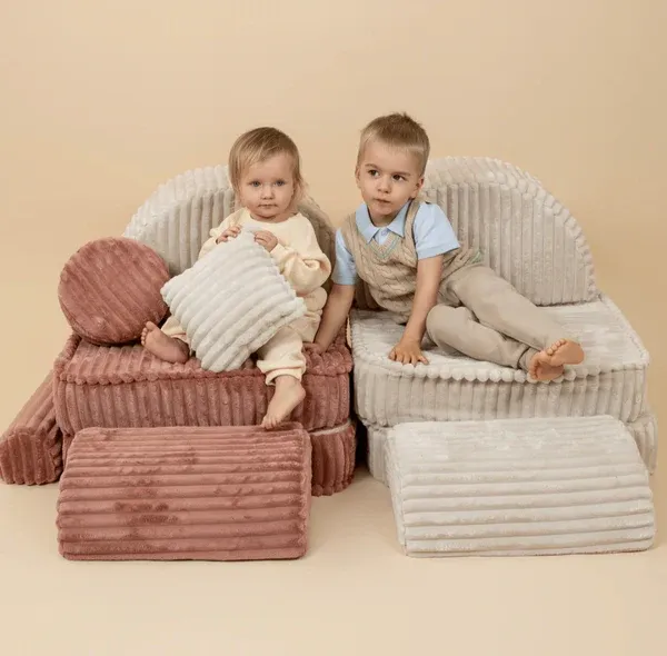 modularna sofa - ružičasta - slika 13