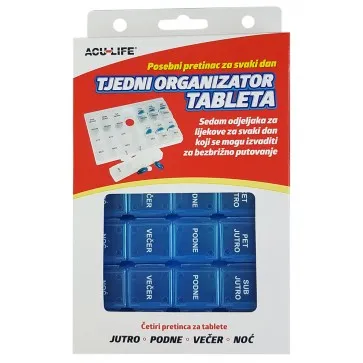 tjedni organizator uzimanja lijekova na hrvatskom jeziku - slika 3