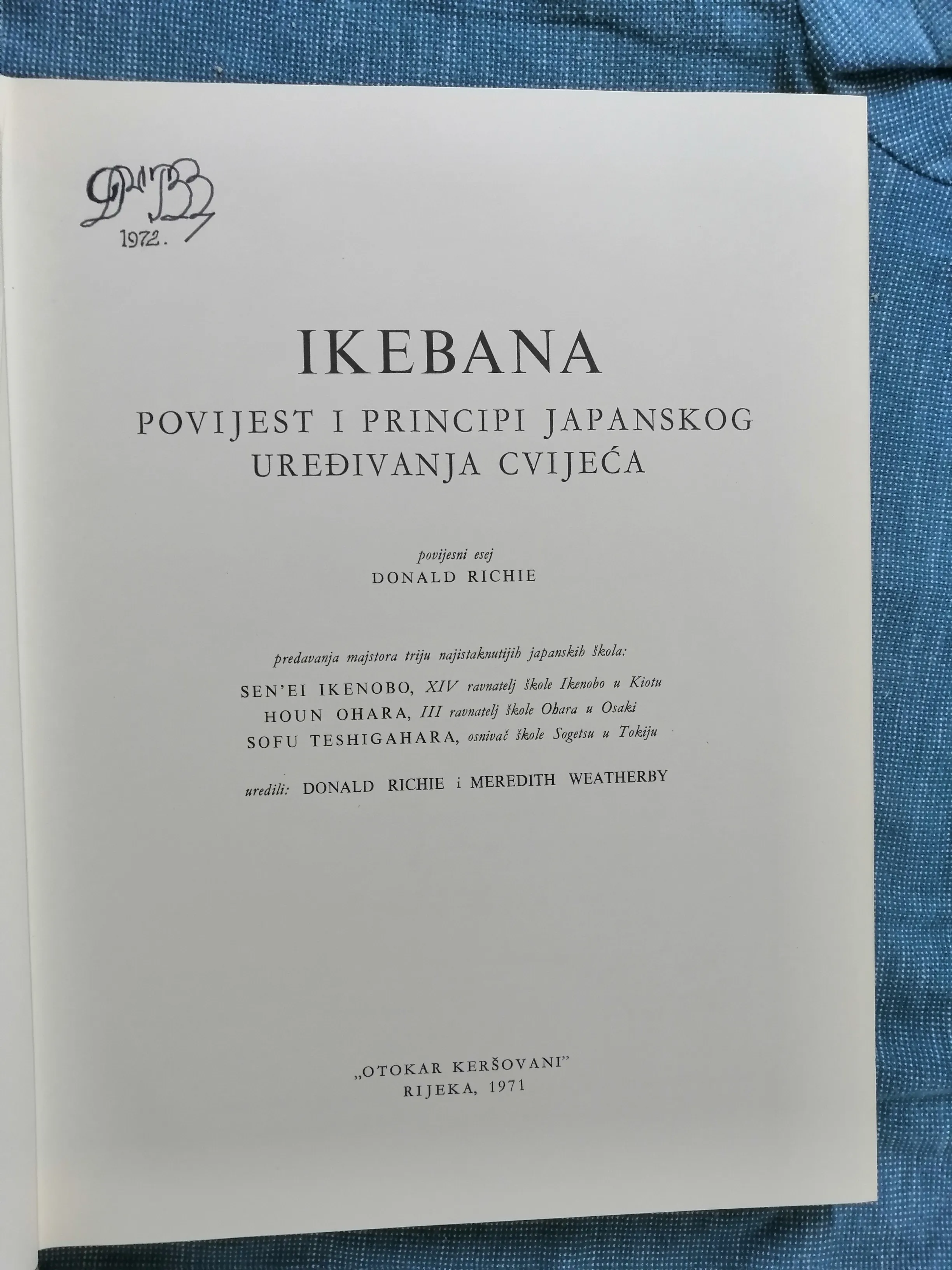 donald richie i meredith weatherby (ur.) – ikebana - slika 2