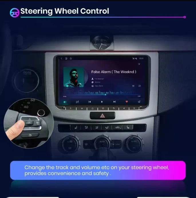 vw golf passat caddy b6 b7 transporter multimedija android navigacija - slika 5