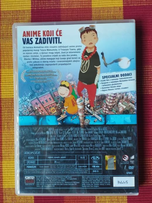 tekkonkinkreet crno i bijelo - slika 4