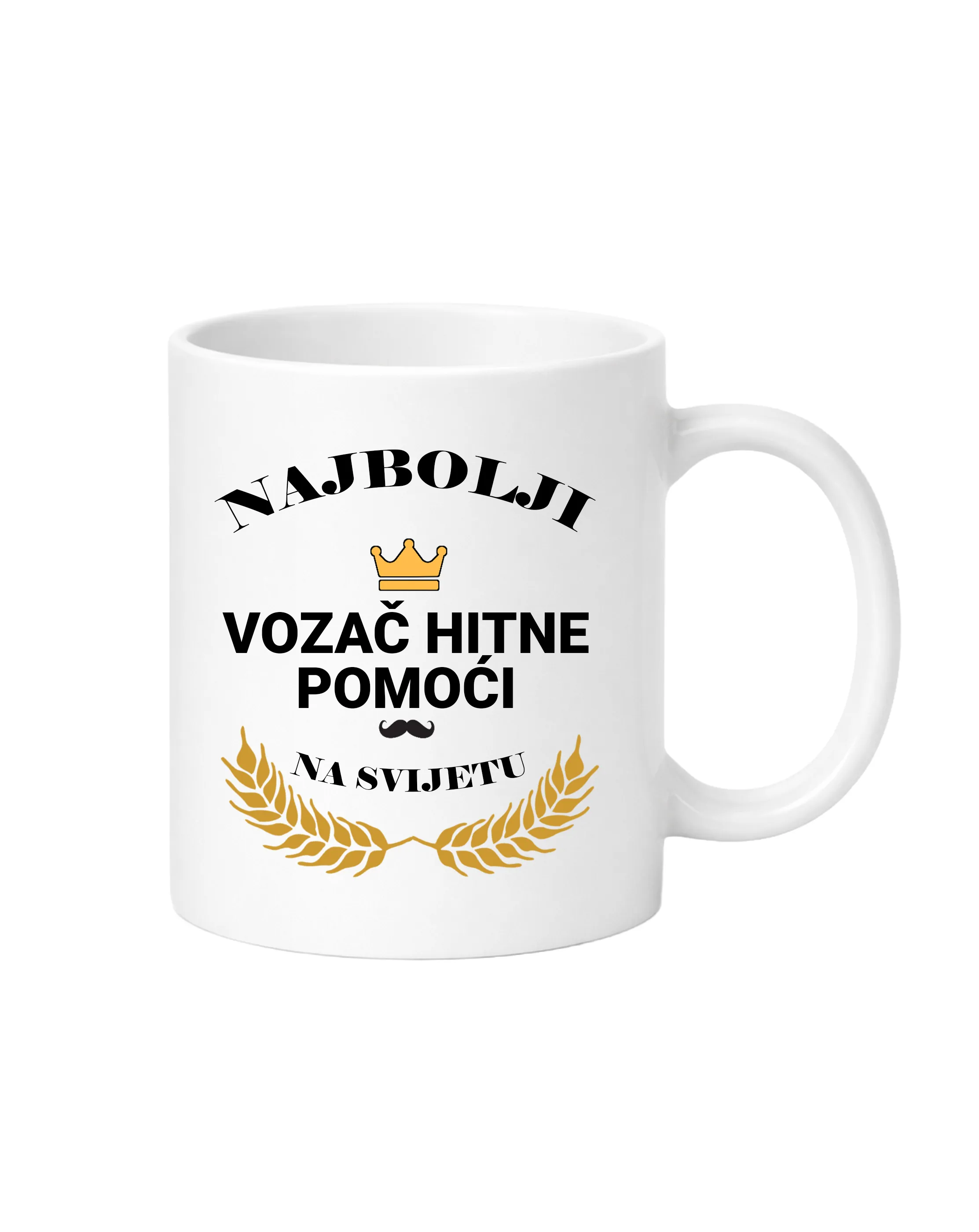 Šalica za najboljeg vozača hitne pomoći - Prozor, Otočac