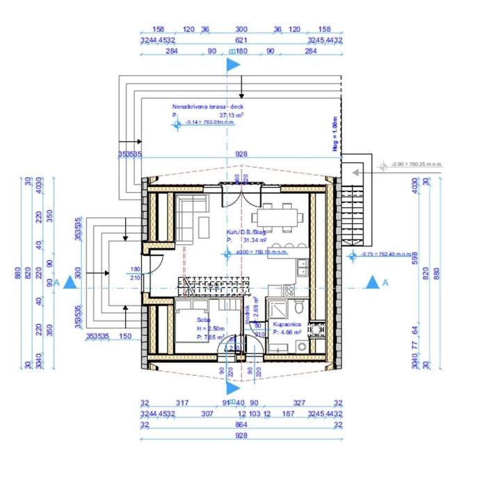 gorski kotar, stara sušica, zemljište s projektom prodaja - slika 4
