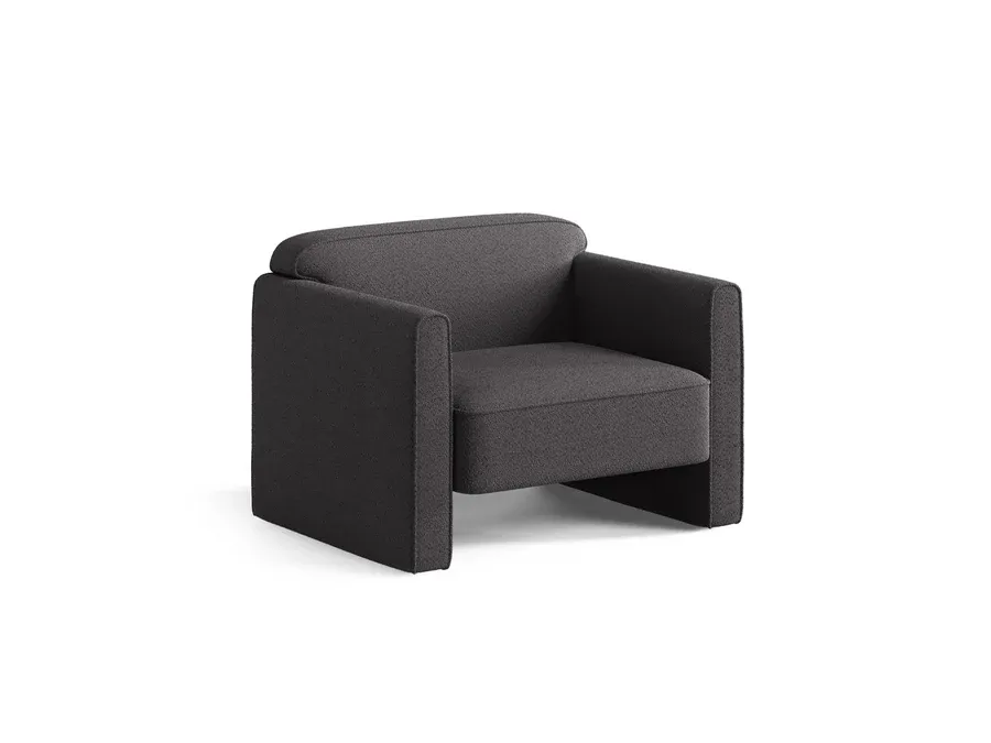 fotelja abby, 90x80cm, boucle - slika 2