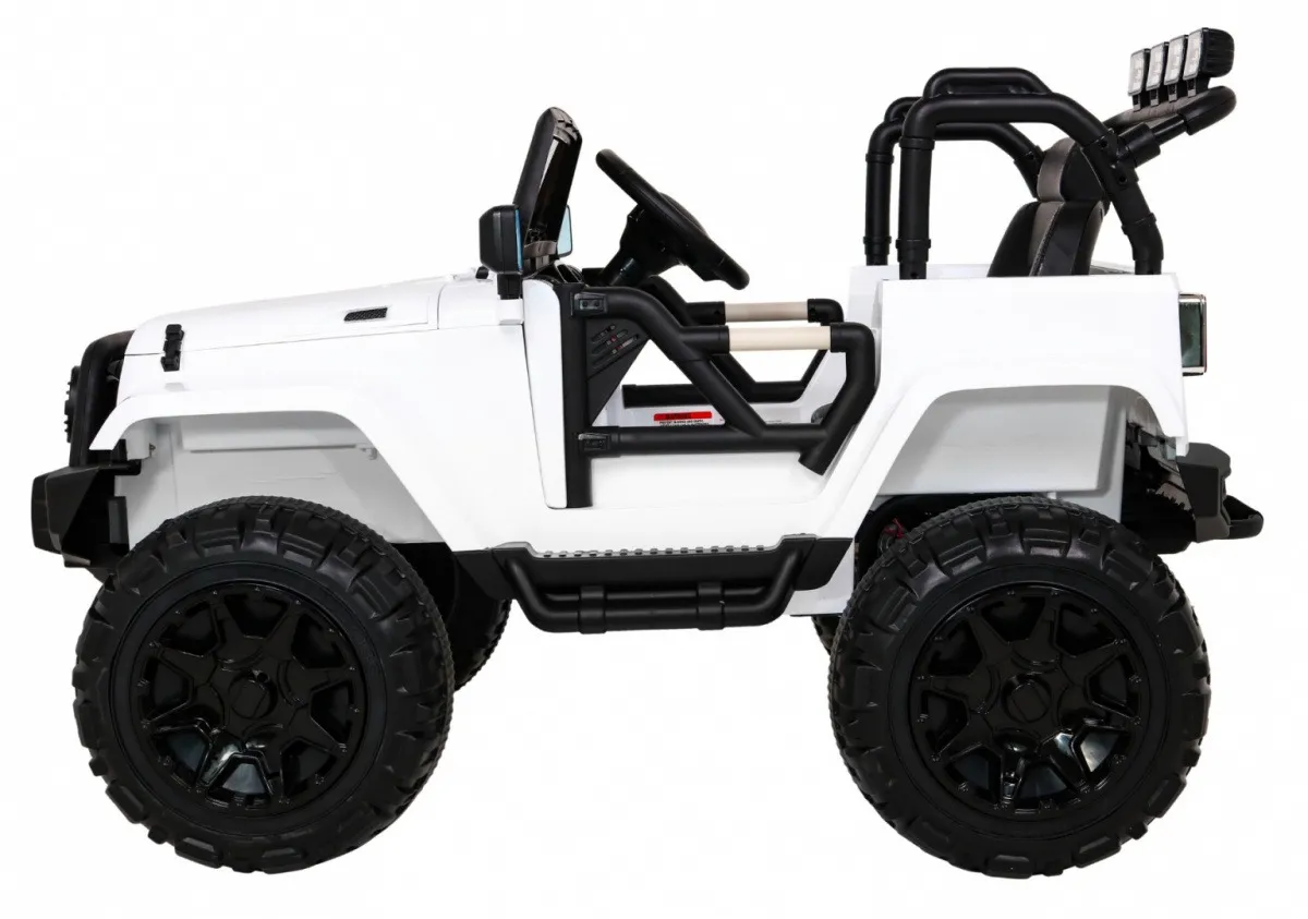 auto na akumulator jeep all terrain - bijeli - slika 4