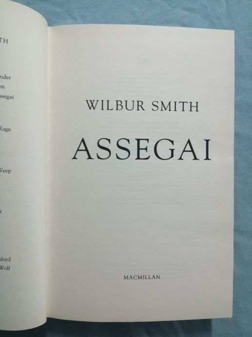 wilbur smith – assegai (b60) - slika 2