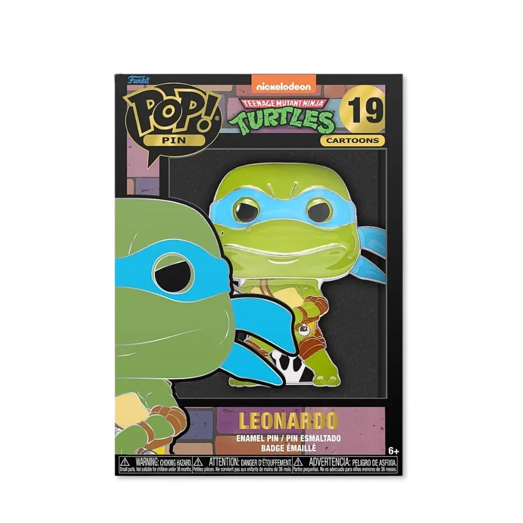 Funko Pop! Pin: Teenage Mutant Ninja Turtles – Leonardo #19 - Zagreb