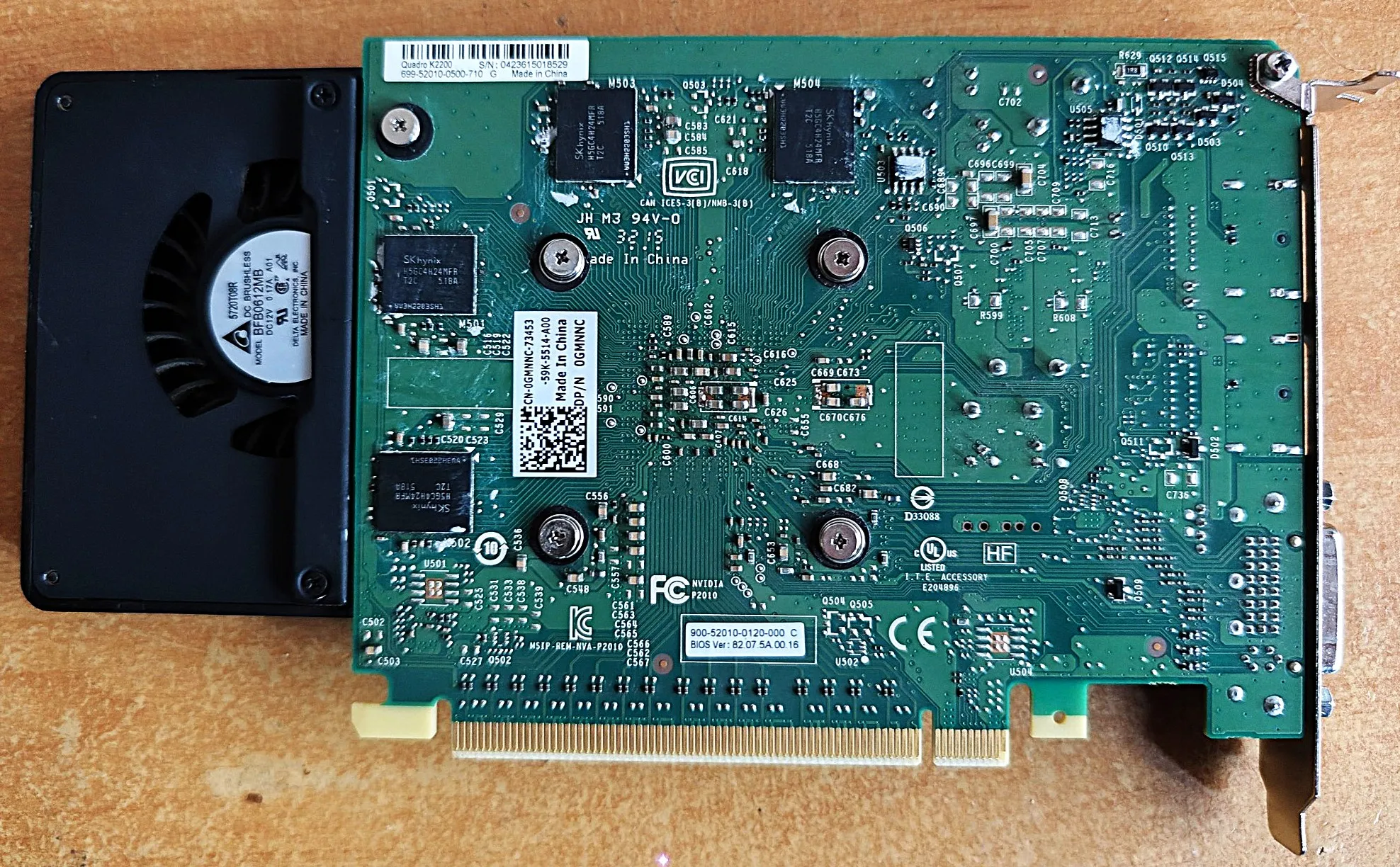 grafička kartica nvidia quadro k2200 4gb gddr5 - slika 2