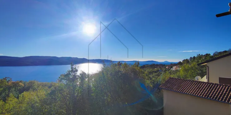 kuća u fazi izgradnje s otvorenim pogledom na more – okolica labina - slika 4