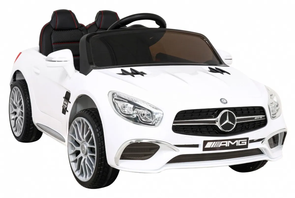 licencirani auto na akumultor mercedes benz amg sl65 s - bijeli - slika 2