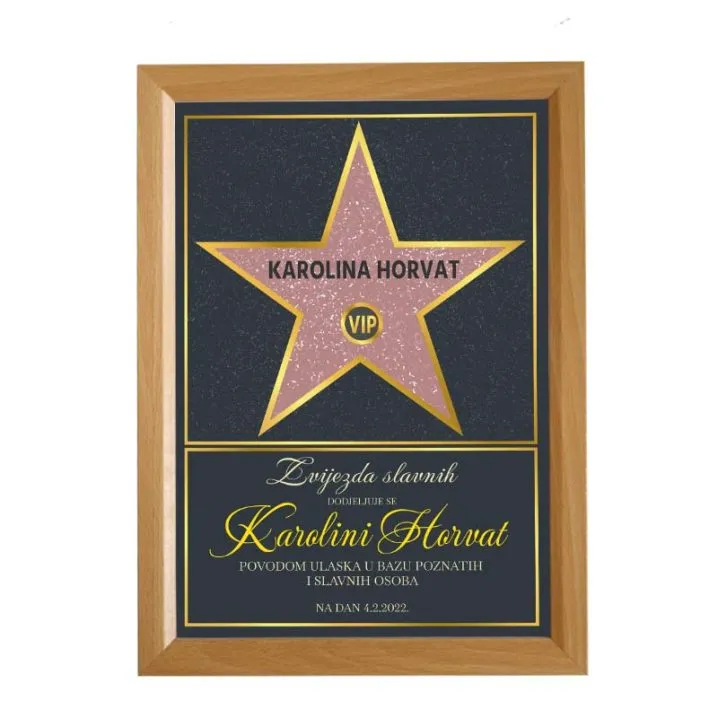 personalizirana zvijezda slavnih - slika 2