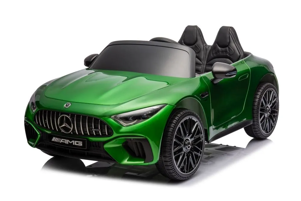 licencirani auto na akumulator mercedes amg sl63 - zeleni/lakirani - slika 14