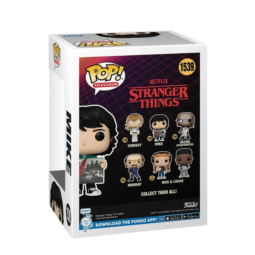funko pop! tv: stranger things – mike #1539 - slika 2
