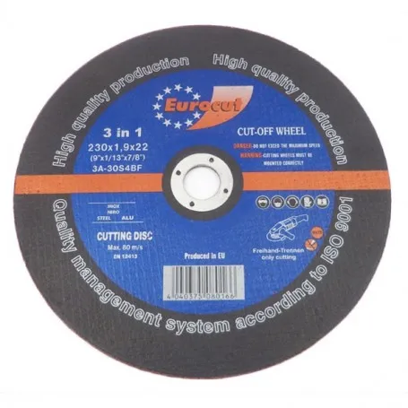 Rezna ploča za metal 230X1,9 Eurocut - Čakovec