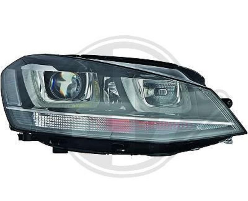tuning farovi za vw golf 7 - razni modeli-xenon-led - certifikat - slika 2