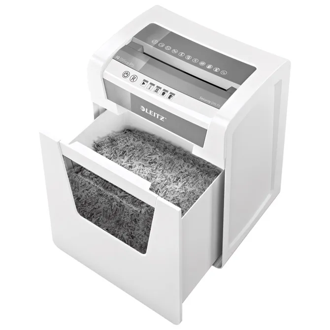 uništavač dokumentacije 10 listova microcut iq leitz 80020000 - slika 2