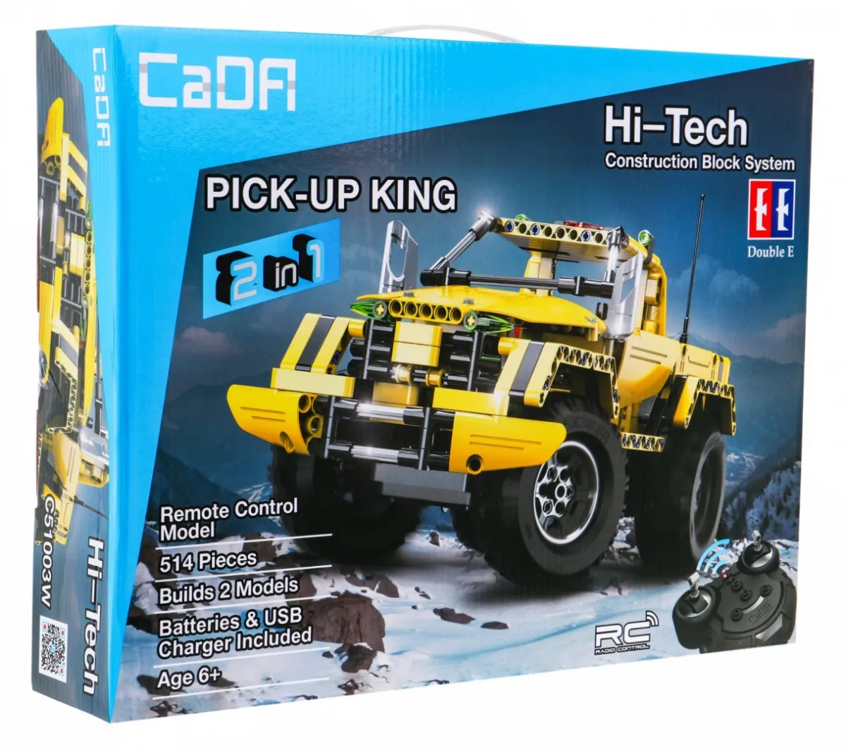 auto na daljinsko upravljanje r/c off-road - žuti - slika 4
