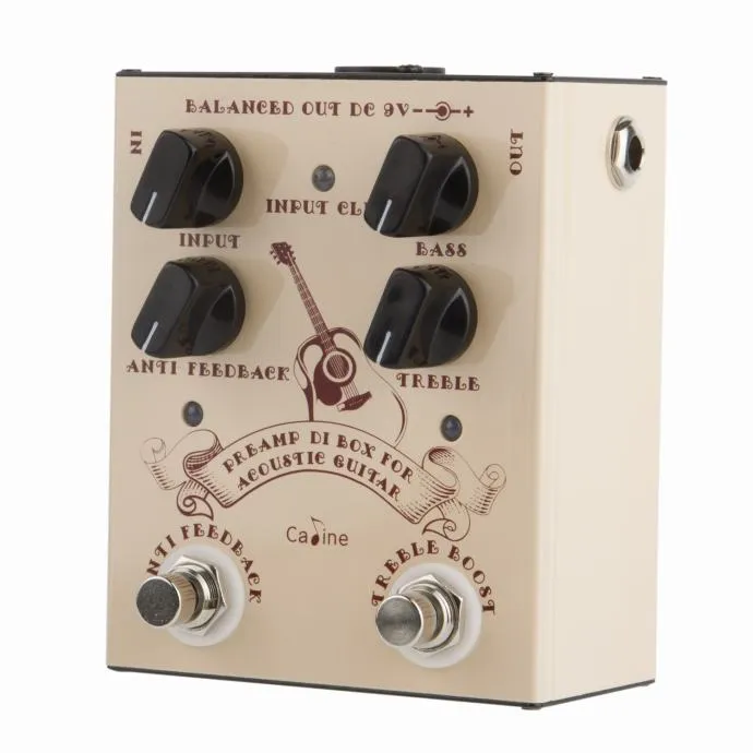 Caline Cp40 Di Box For Acoustic Guitar - Zagreb
