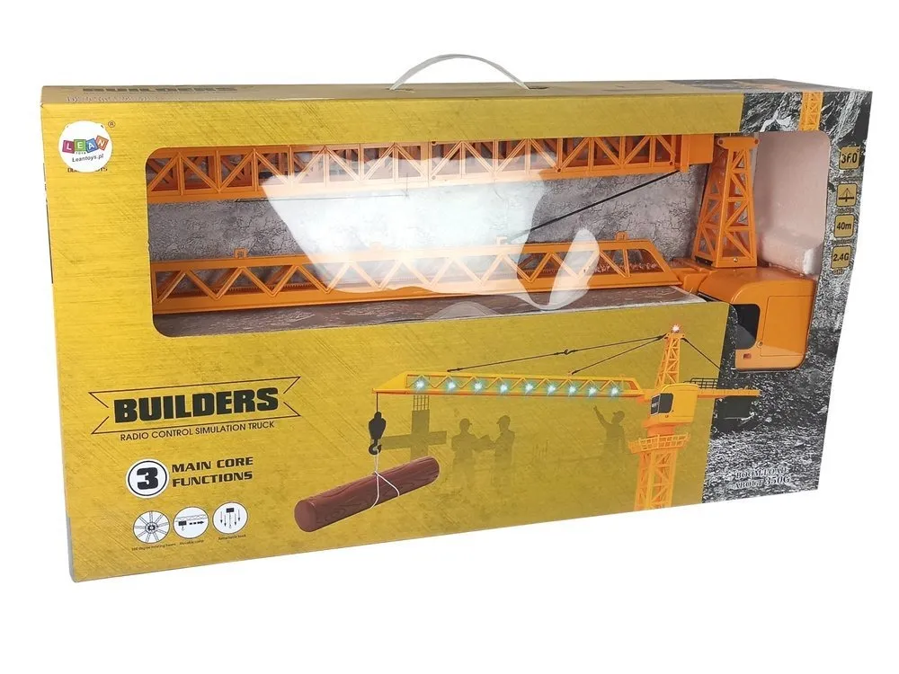 construction crane 1:14 r/c 2.4 ghz construction 100 cm - slika 7
