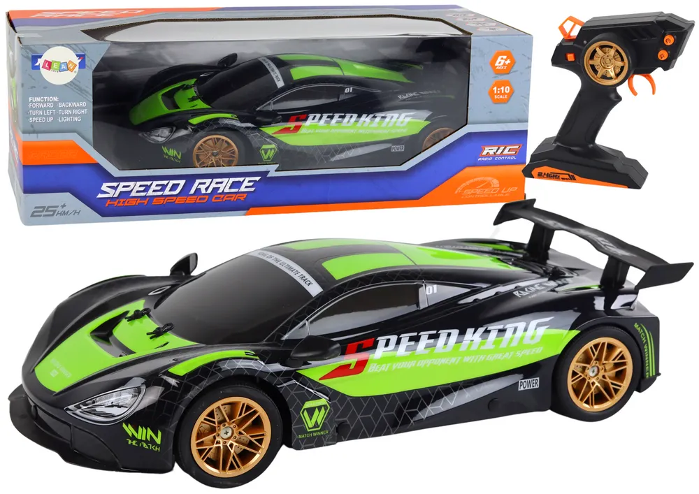 Auto na daljinsko upravljanje Sports Car 1:10 - zeleni - Mursko Središće