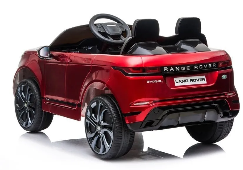 licencirani auto na akumulator range rover evoque - crveni/lakirani - slika 4