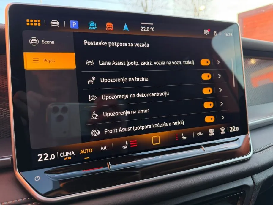 vw tayron 2.0 tdi automatik •2025•iq light•4x4•142kw•7 sjedala•leasing - slika 13