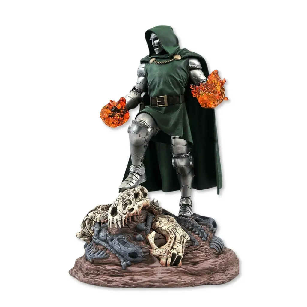 diamond select marvel gallery: doctor doom figura, 25cm - slika 3