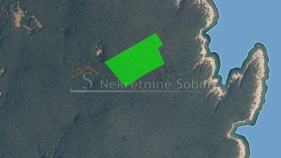 punta križa, otok cres - poljoprivredno, 41610 m2 prodaja - slika 2