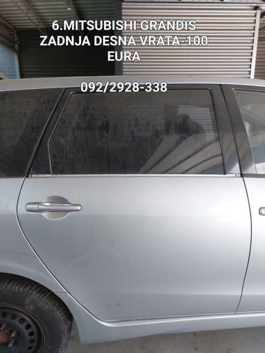 Mitsubishi Grandis - zadnja desna vrata - Hrvatski Leskovac, Zagreb