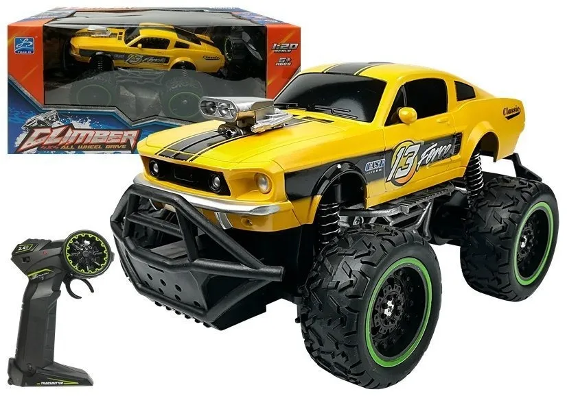 Auto na daljinsko upravljanje Off-road R/C High - žuti - Mursko Središće